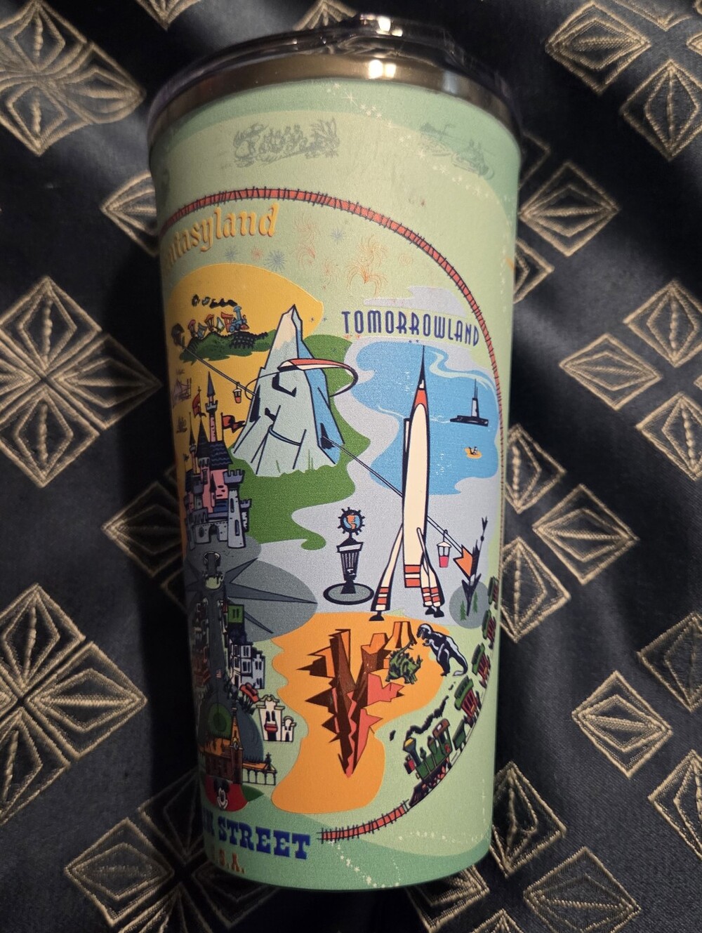 Disneyland 70th Anniversary 20 oz Stainless Steel Hot/Cold Disney Tumbler